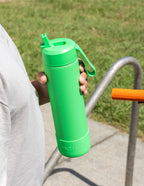 MontiiCo 700ml Fusion Drink Bottle Sipper - Apple