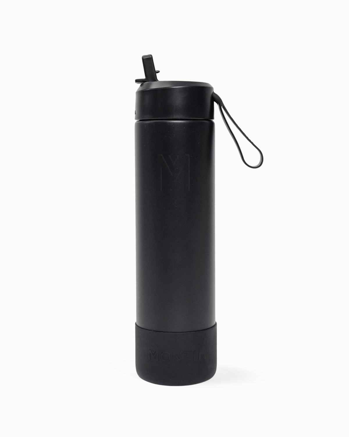 MontiiCo 700ml Fusion Drink Bottle Sipper - Midnight