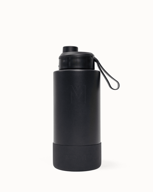 MontiiCo 1L Fusion Drink Bottle Screw Top - Midnight