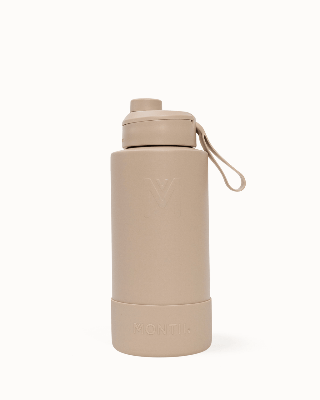MontiiCo 1L Fusion Drink Bottle Screw Top - Sand