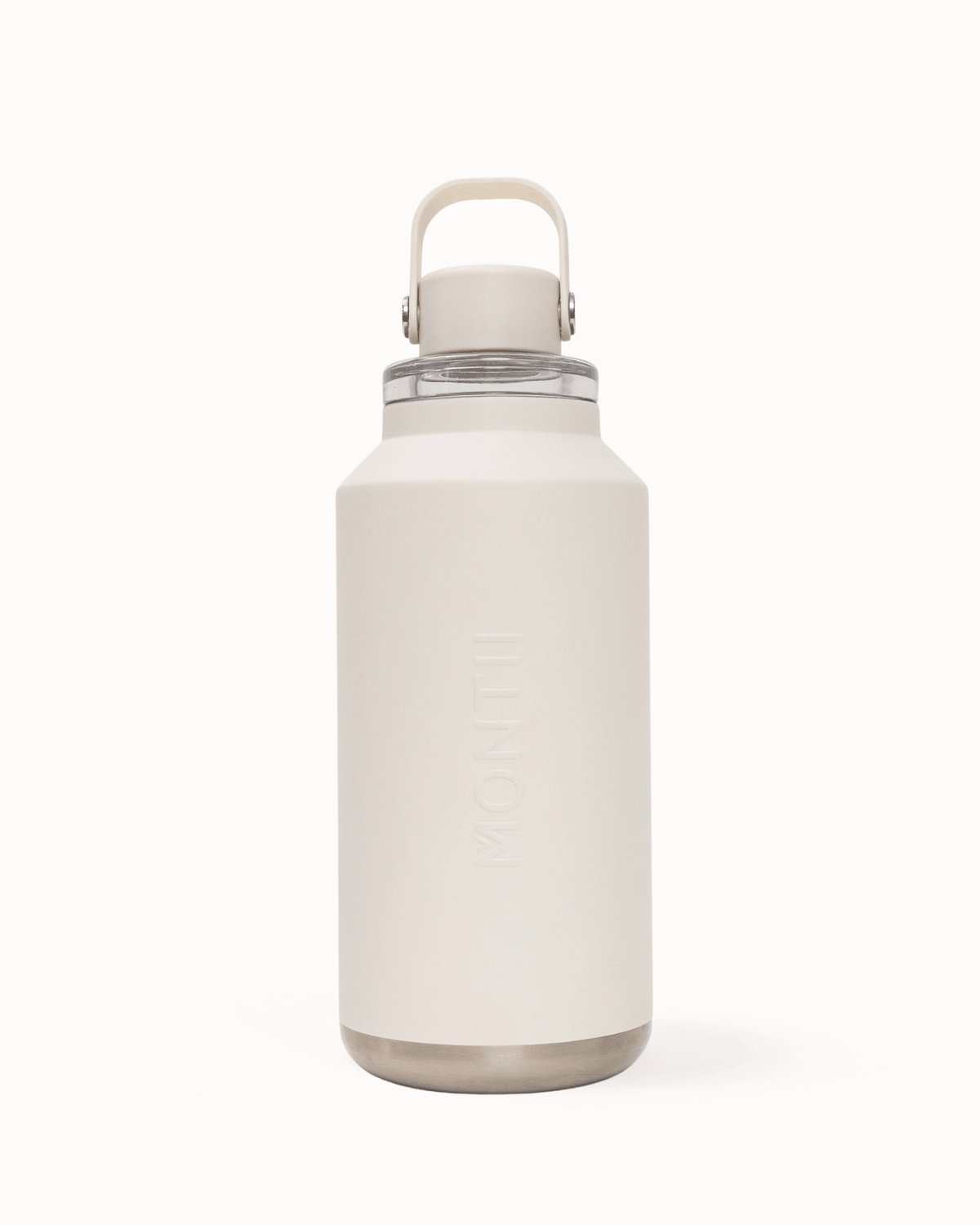 MontiiCo 1L Quench Drink Bottle - Cream
