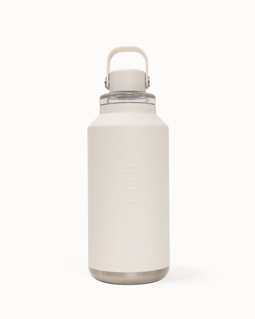 MontiiCo 1L Quench Drink Bottle - Cream