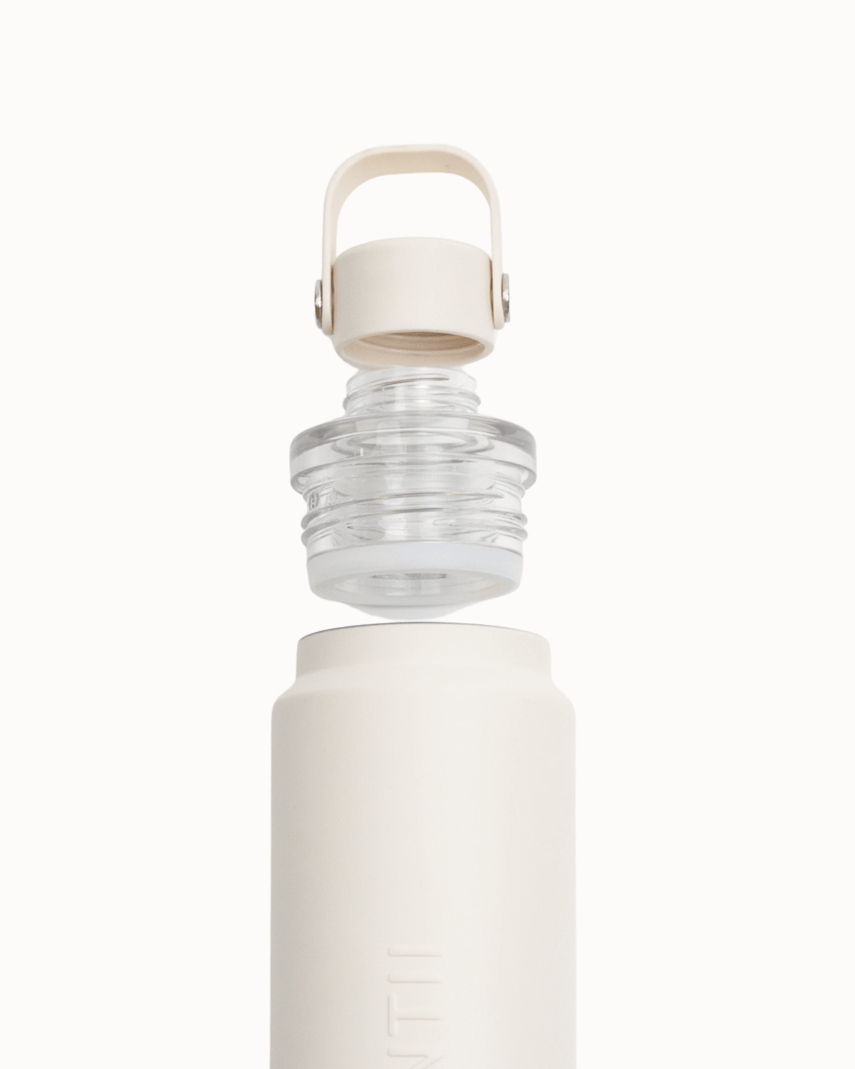 MontiiCo 1L Quench Drink Bottle - Cream