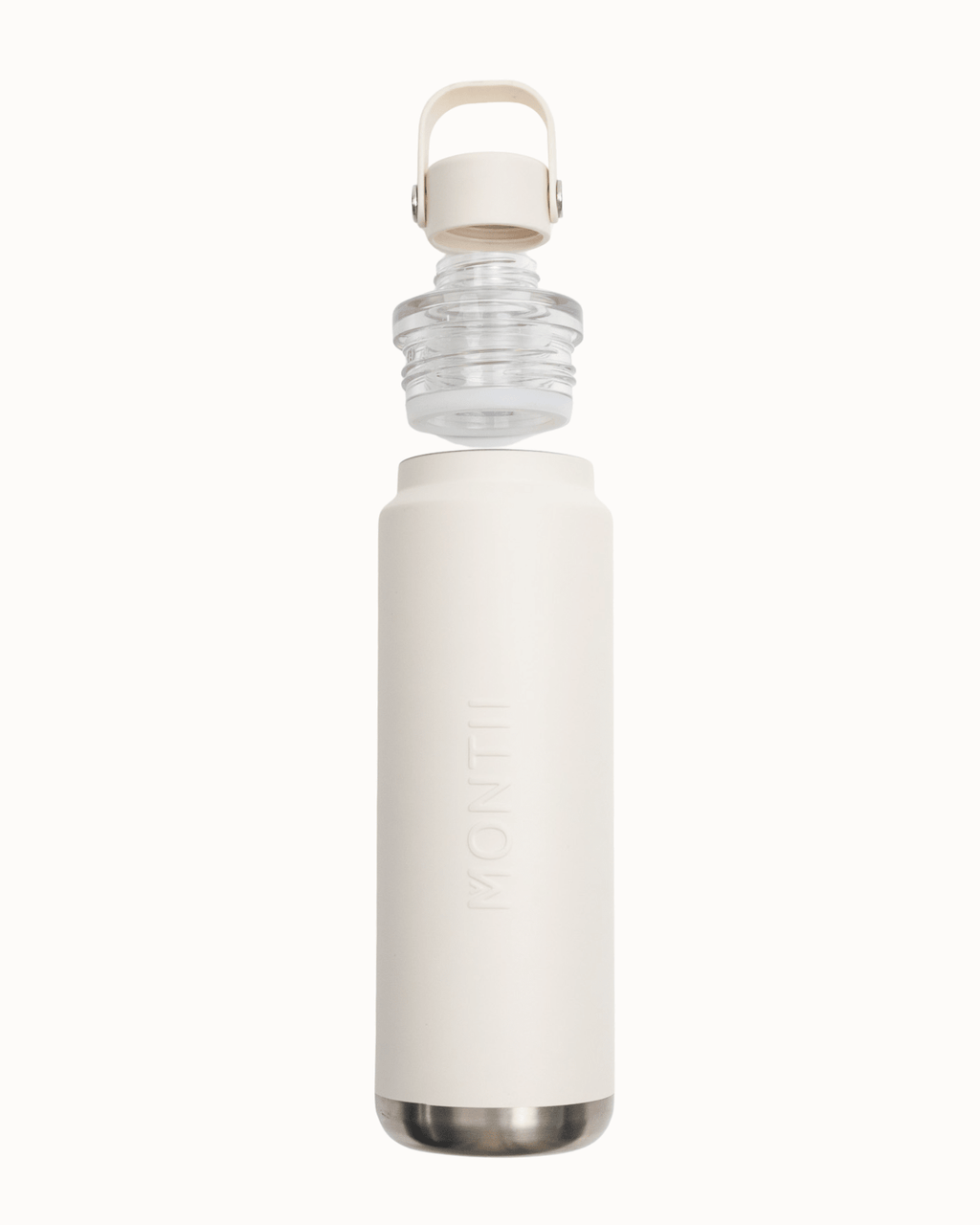 MontiiCo 700ml Quench Drink Bottle - Cream