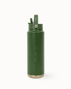 MontiiCo 700ml Quench Sipper Drink Bottle - Khaki