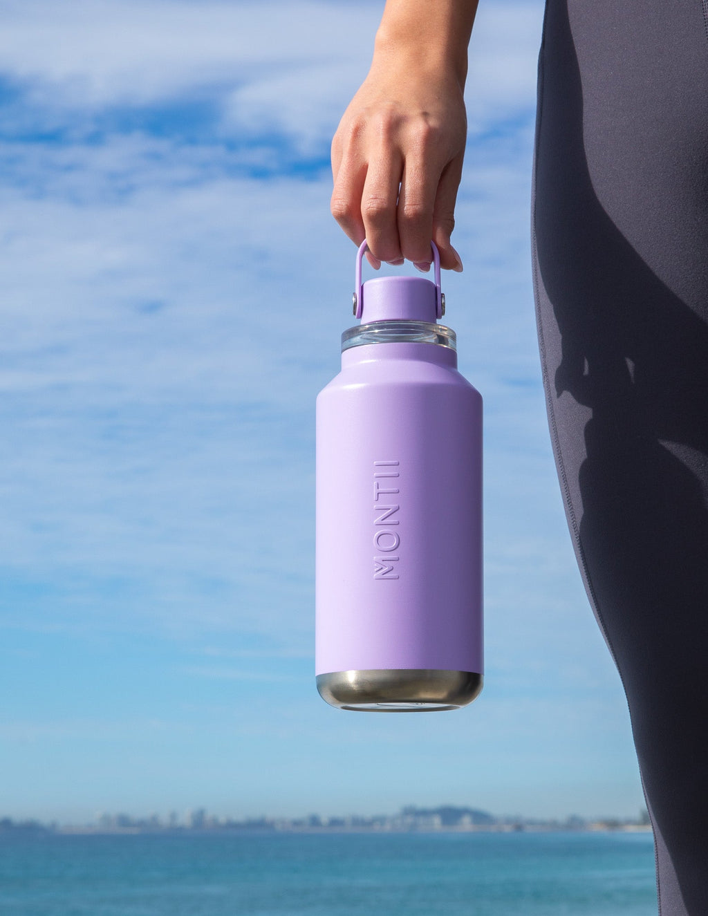 MontiiCo 1L Quench Drink Bottle - Lilac