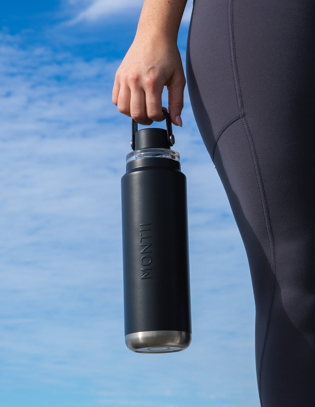 MontiiCo 700ml Quench Drink Bottle - Midnight