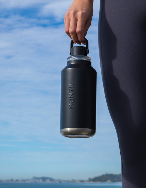 MontiiCo 1L Quench Drink Bottle - Midnight