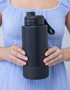 MontiiCo 1L Fusion Drink Bottle Screw Top - Midnight