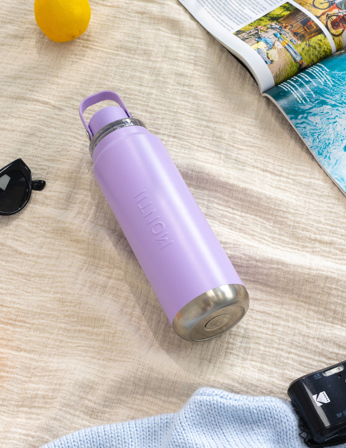 MontiiCo 700ml Quench Drink Bottle - Lilac