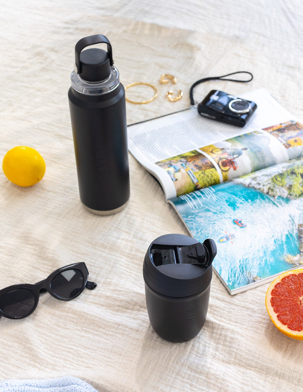 MontiiCo 380ml Travel Cup - Midnight
