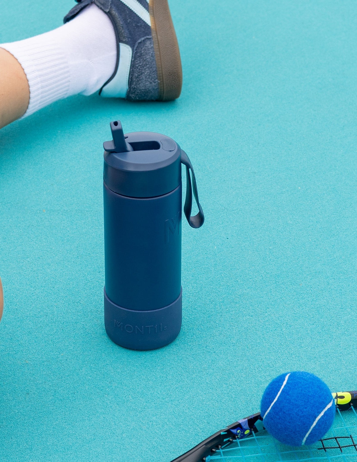 MontiiCo 475ml Fusion Drink Bottle Sipper - Navy